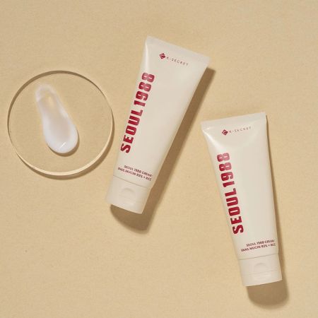 KSECRET regenerační pleťový krém Snail Mucin 93% + Rice, 100ml
