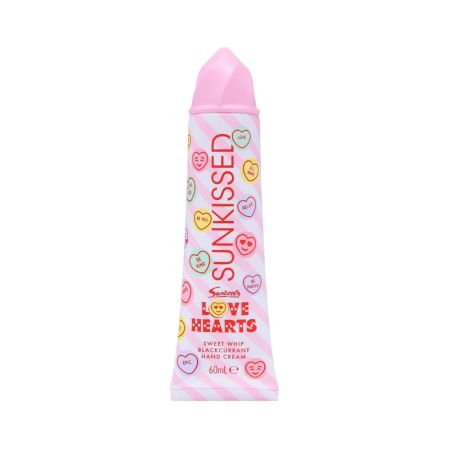 Sunkissed krém na ruce Love Hearts Sweet Whip Hand Cream, Blackcurrant, 60ml
