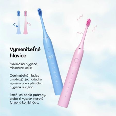 hello coco elektrický zubní kartáček – modrý, Electric Tootbrush Blue