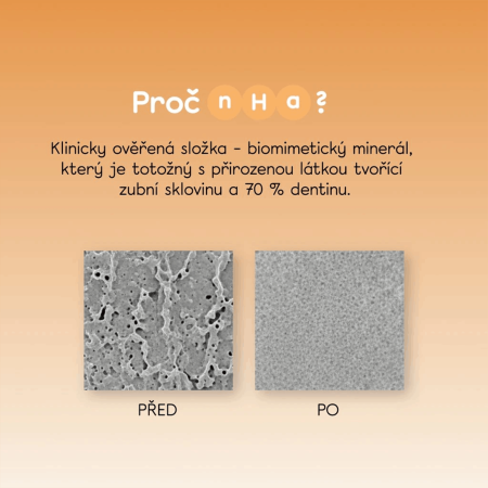 hello coco bělicí zubní pasta n-HA pomeranč & vanilka, 60g