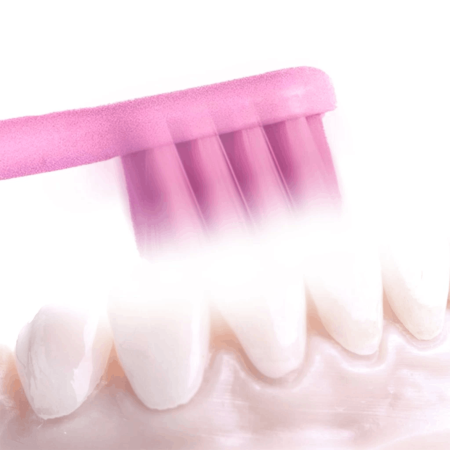 hello coco náhradní hlavice – růžové, Electric Toothbrush Head Pink, 2ks