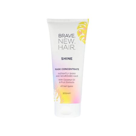 Brave New Hair maska pro instantní lesk, Shine Mask Concentrate, 200ml