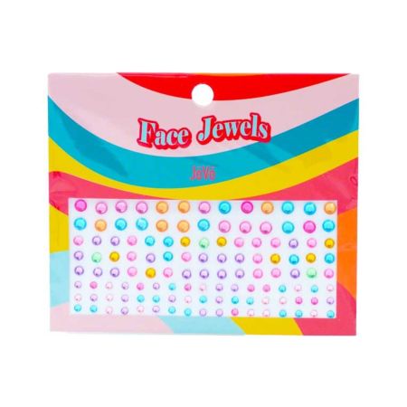 JöVő nalepovací kamínky na obličej Face Jewels, Colorful