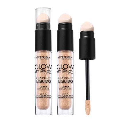 Deborah Milano tekutý rozjasňovač s kyselinou hyaluronovou, Glow On the Go!, 4,6g