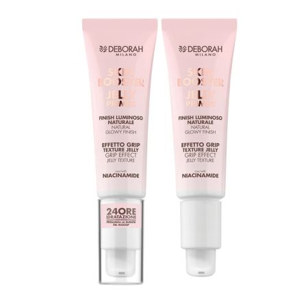 Deborah Milano Skin Booster rozjasňující podkladová báze s niacinamidem, Grip Effect Jelly