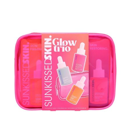 Sunkissed dárková sada pleťových sér v kosmetické taštičce