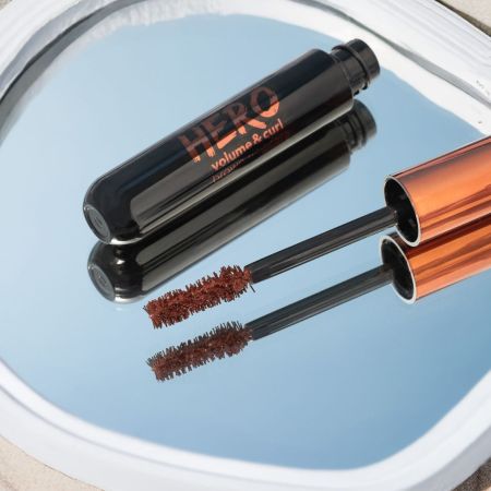 Flormar řasenka pro natočení a objem řas, Hero Volume & Curl, Brown, 10ml