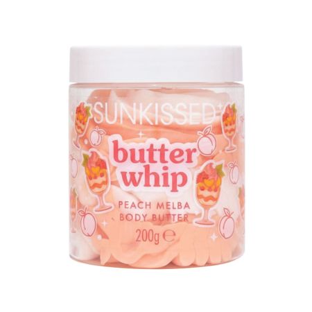 Sunkissed šlehané tělové máslo, Peach Melba Whipped Body Butter, 200g