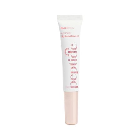Face Facts třpytivý pečující balzám na rty, Peptide Sparkle Lip Treatment, Pink Pearl, 10ml