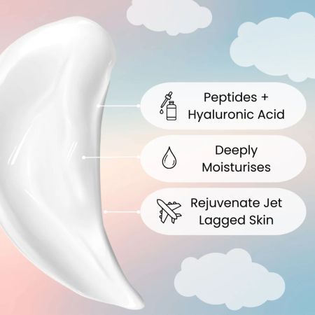 Face Facts rozjasňující hydratační pleťový krém, Fridays Social - Destination Dewy Cream, 50ml