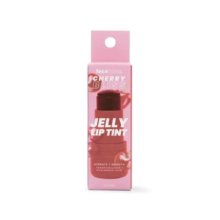 Face Facts hydratační jelly tint na rty, Cherry Bliss - Jelly Lip Tint, 8g