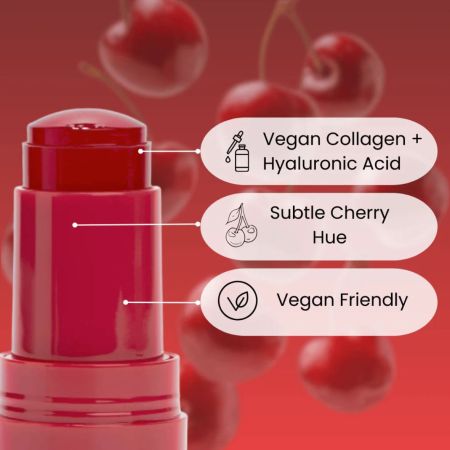 Face Facts hydratační jelly tint na rty, Cherry Bliss - Jelly Lip Tint, 8g