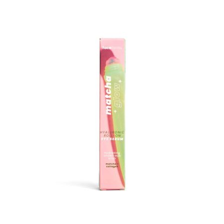 Face Facts sérum na oční okolí v roll-on s kyselinou hyaluronovou , Matcha Glow - Hyaluronic Roll-on Eye Serum, 15ml