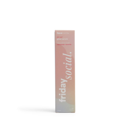 Face Facts hydratační a rozjasňující pleťové sérum, Friday Social - Jet Set Glow Serum, 30ml