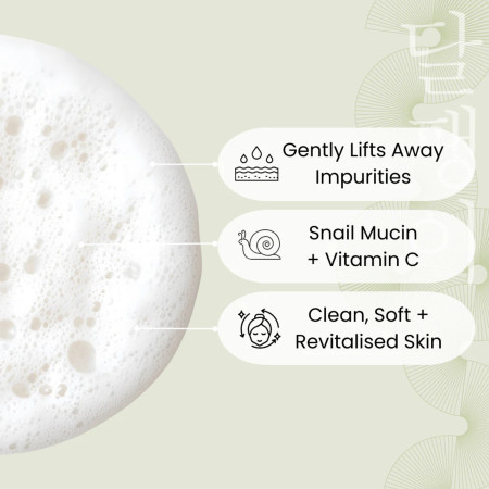 Face Facts čistící pleťový jelly gel s extraktem šnečího slizu, Snail Mucin - Bounce Jelly Cleanser, 200ml