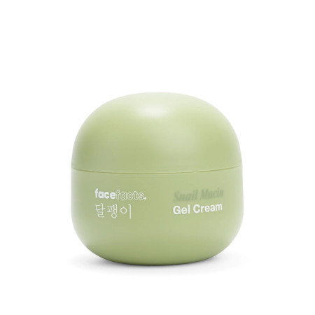 Face Facts multifunkční gelový pleťový krém 4v1 s extraktem šněčího slizu, Snail Mucin - 4in1 Advance Gel Cream, 100ml