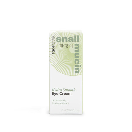 Face Facts hydratační krém na oční okolí s extraktem šnečího slizu, Snail Mucin - Hydra Smooth Eye Cream, 15ml