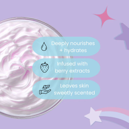 Face Facts jemné hydratační tělové máslo s vůní marshmallow, Sweet Skin - Marshmallow Body Butter, 400ml