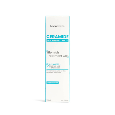 Face Facts lokální gel proti nedokonalostem s ceramidy, Ceramide - Blemish Treatment Gel, 50ml