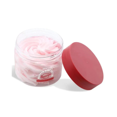 Face Facts šlehané tělové máslo s vůní maliny, Scuup - Raspberry Ripple Whipped Body Butter, 110ml