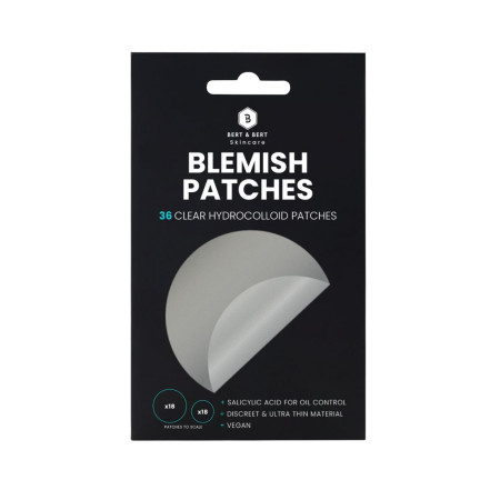 Bert & Bert hydrokoloidní náplasti na akné, Blemish Spot Patches, 36ks