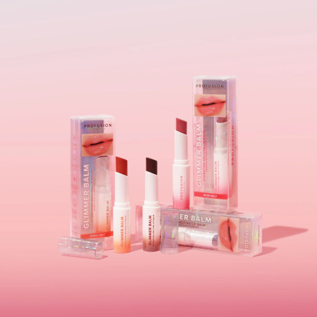Profusion hydratační balzám na rty s třpytivým efektem Glimmer Balm, 2,8g
