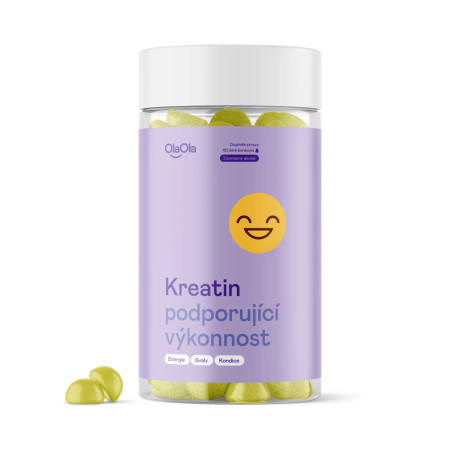OlaOla kreatin podporující výkonnost, 60 želé bonbónů