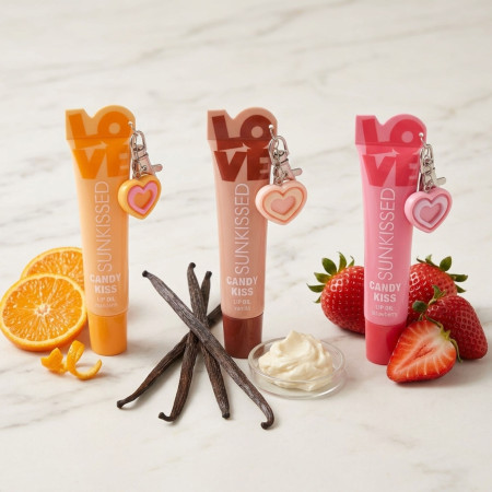 Sunkissed olej na rty, Candy Kiss Lip Oil, 15ml
