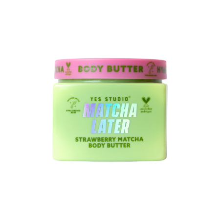 Yes Studio tělové máslo, Strawberry Matcha, 400g
