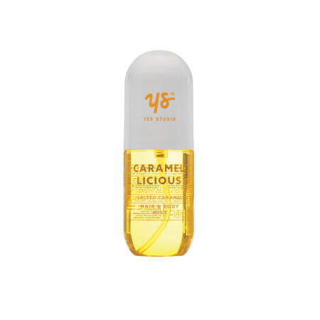 Yes Studio voňavá mlha na tělo a vlasy Salted Caramel, 100ml