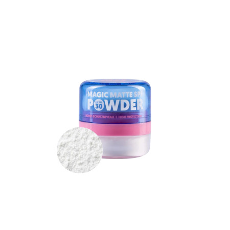 AN&D ochranný zmatňující fixační sypký pudr s SPF30, Magic Matte SPF Powder, 10g 