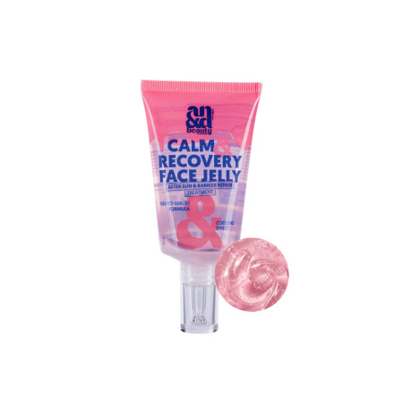 AN&D regenerační zklidňující gelová jelly emulze po opalování, Calm & Recover Face Jelly, 
