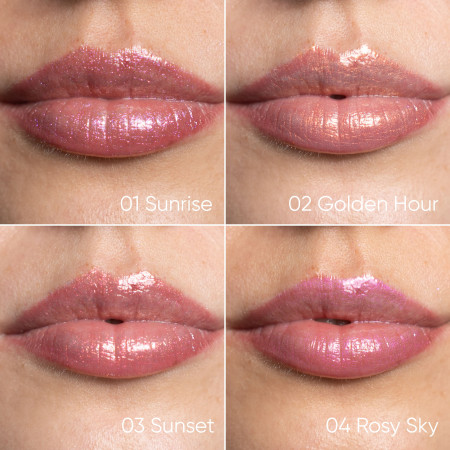 Riano holografický lesk na rty Aura Lips, 7ml