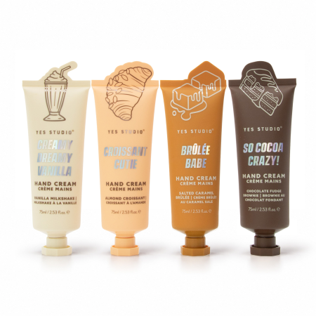 Yes Studio dárková sada krémů na ruce The Dessert Bar Hand Cream Set, 4ks