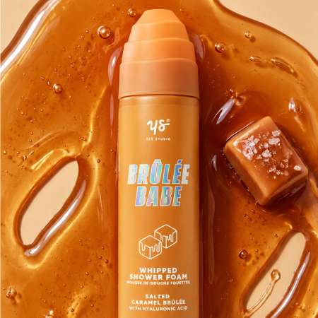 Yes Studio šlehačková sprchová pěna, Salted Caramel Brulee, 265ml