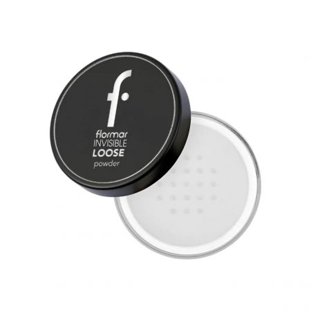 Flormar sypký fixační pudr transparentní, 18g, Silver sand