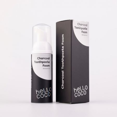 hello coco čístící pěna aktivním uhlí, 50ml, Mint